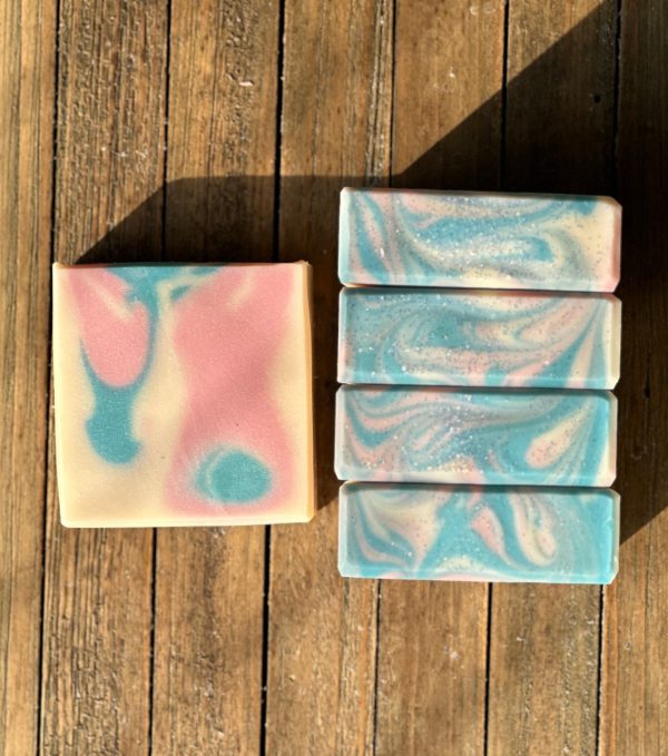 Handcrafted palm-free vegan coconut milk soap