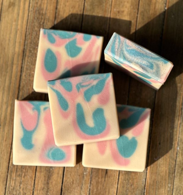 Handcrafted palm-free vegan coconut milk soap