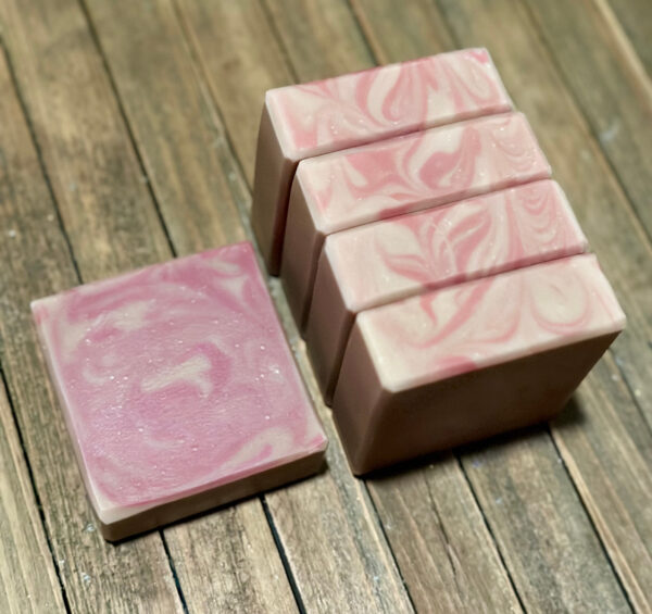 Peppermint Stick handcrafted palm-free vegan soap