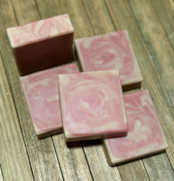 Peppermint Stick handcrafted palm-free vegan soap