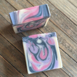 Black Raspberry Vanilla handcrafted palm-free vegan soap