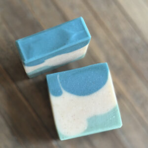 Green Tea & Cucumber handcrafted palm-free vegan soap