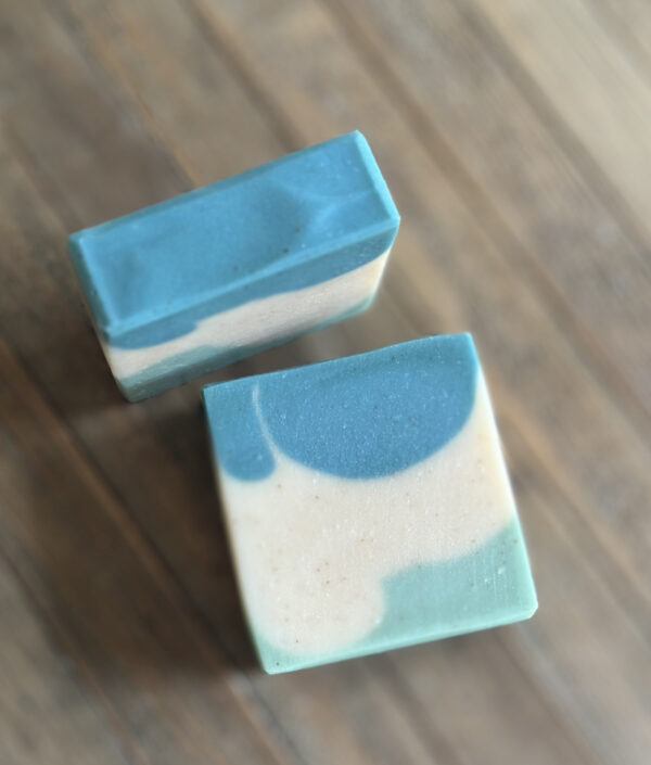 Green Tea & Cucumber handcrafted palm-free vegan soap
