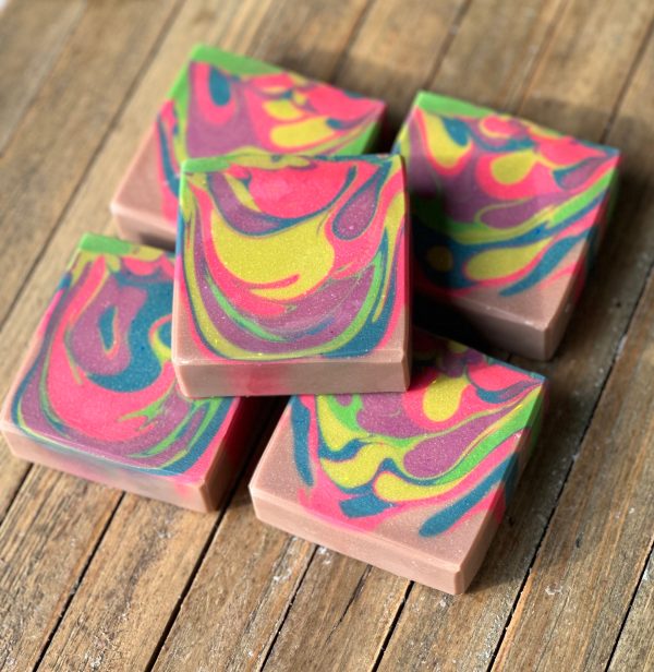 Handcrafted palm-free vegan coconut milk soap