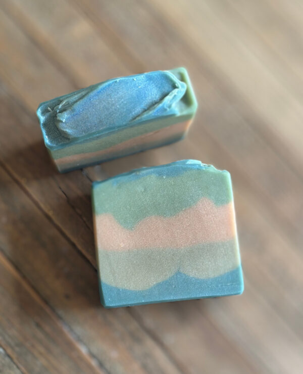 Thyme for Blueberries handcrafted palm-free vegan soap