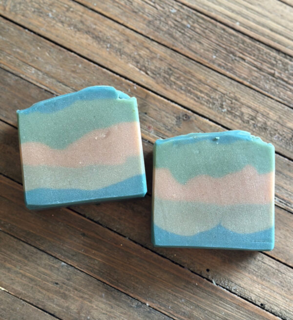 Thyme for Blueberries handcrafted palm-free vegan soap