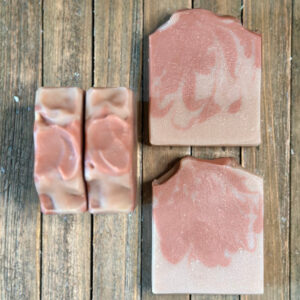 Cherry Almond handcrafted palm-free vegan soap