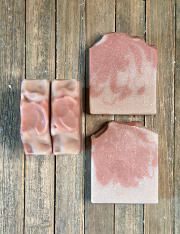 Cherry Almond handcrafted palm-free vegan soap