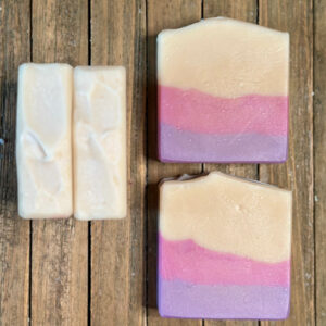 Lilac handcrafted palm-free vegan soap