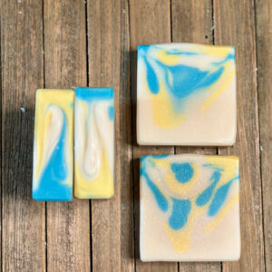 Mint + Eucalyptus handcrafted palm-free vegan soap