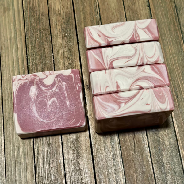 Peppermint Stick handcrafted palm-free vegan soap