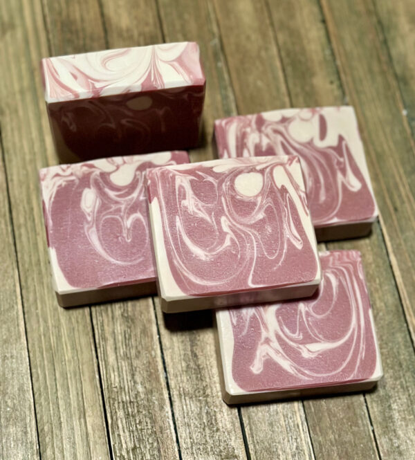 Peppermint Stick handcrafted palm-free vegan soap