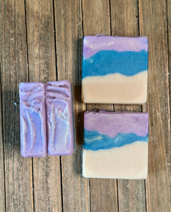 Blackberry Sugar handcrafted palm-free vegan soap
