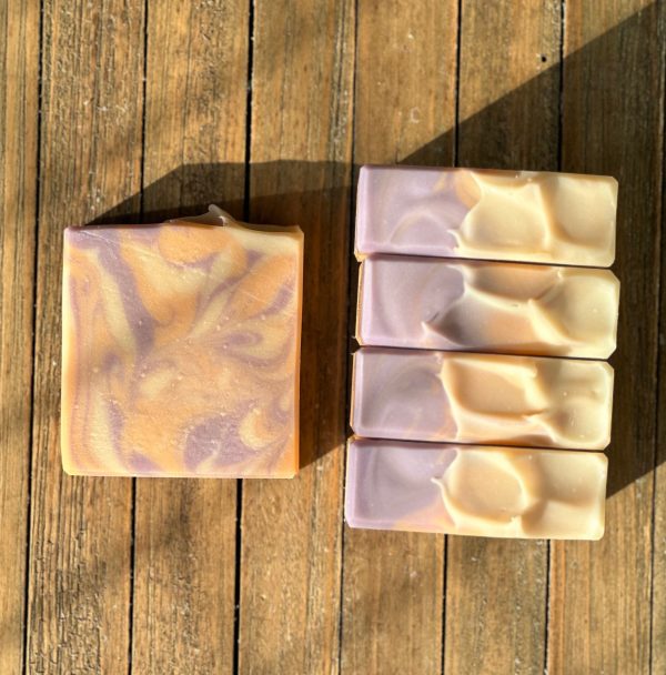 Handcrafted palm-free vegan coconut milk soap