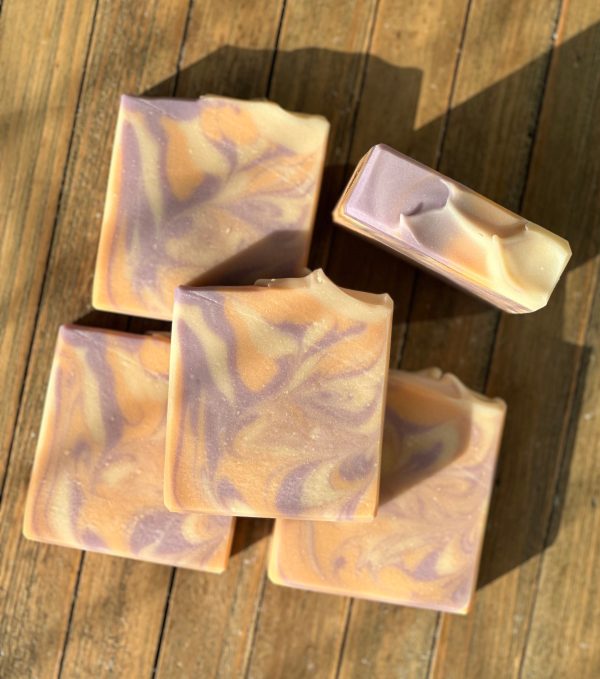 Handcrafted palm-free vegan coconut milk soap