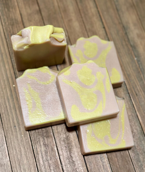 Banana-Rama handcrafted palm-free vegan soap